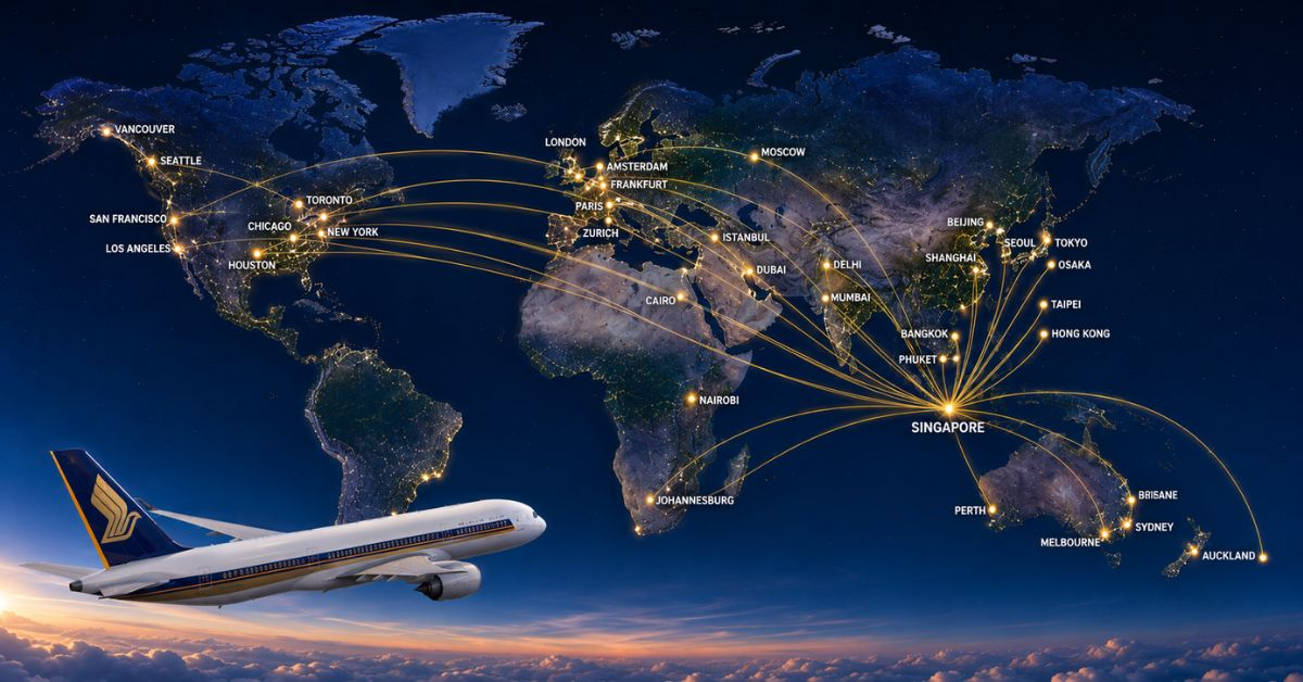 How Many Countries Does Singapore Airlines Fly To? Destinations & Route Network Guide (2026) How Many Countries Does Singapore Airlines Fly To? Destinations & Route Network Guide (2026)