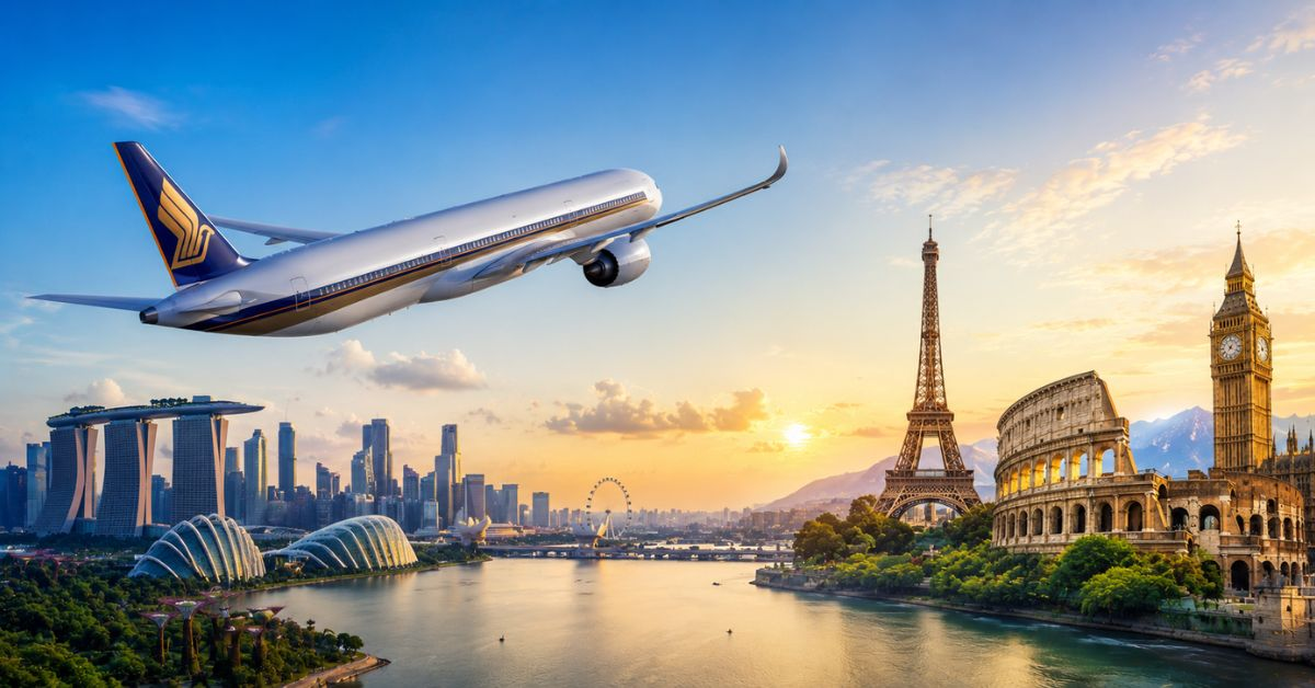 Cheapest Flights From Singapore to Europe: Full Comparison Guide Cheapest Flights From Singapore to Europe: Full Comparison Guide