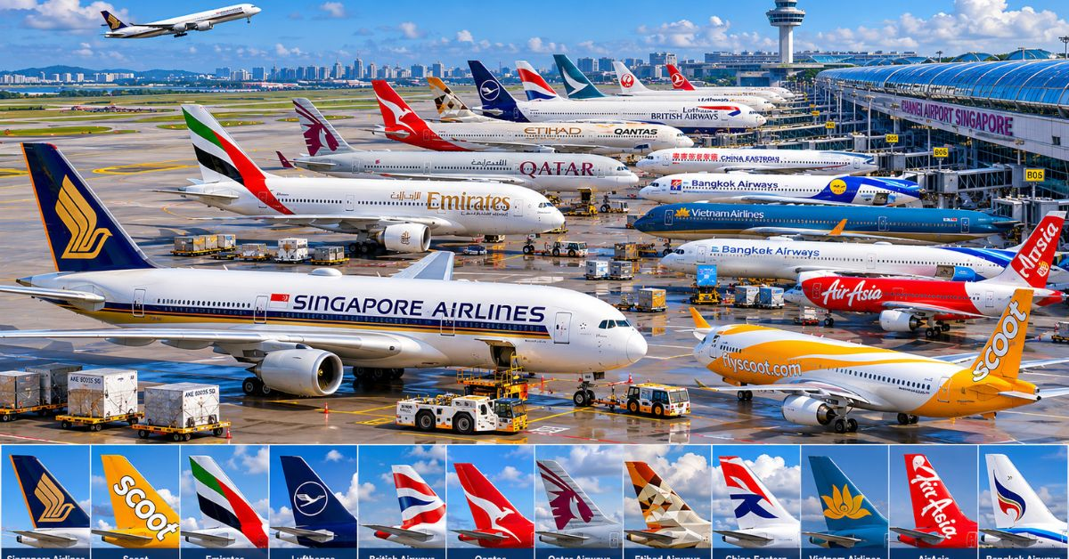 Top Airlines Operating from Singapore Changi Airport (SIN): Traveler's Guide Top Airlines Operating from Singapore Changi Airport (SIN): Traveler's Guide