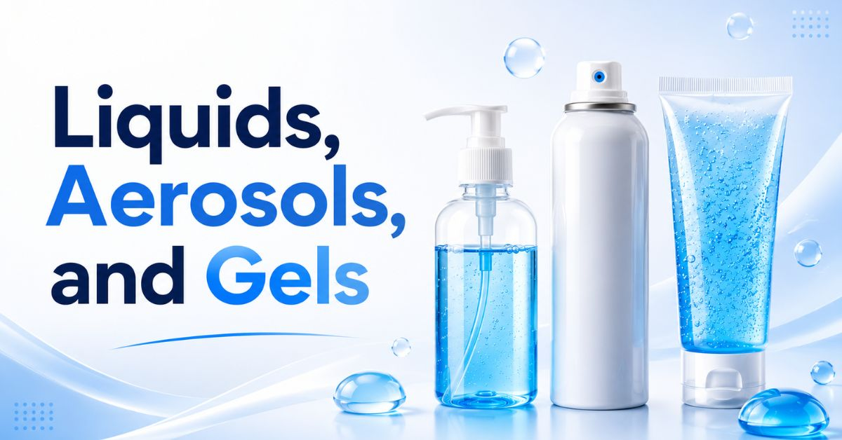 A Guide To Liquids, Aerosols, and Gels (LAGs) Restrictions for Flights Departing From Singapore A Guide To Liquids, Aerosols, and Gels (LAGs) Restrictions for Flights Departing From Singapore