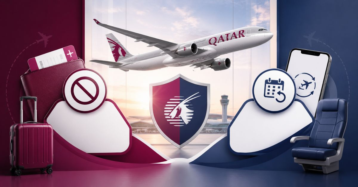 Qatar Airways: Rules & Charges for No-Show And Rebooking Explained Qatar Airways: Rules & Charges for No-Show And Rebooking Explained